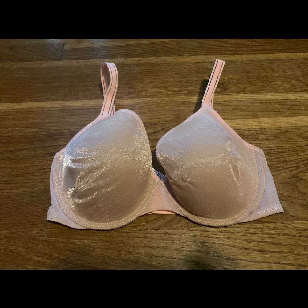 Victoria Secret Lined Perfect Coverage 32DD Pink